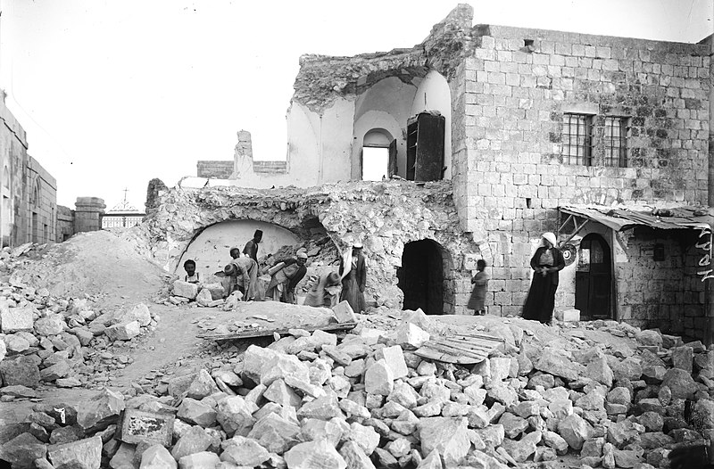1927_earthquake_olivemount_1.jpg American Colony (Jerusalem). Photo Dept., photographer 1927_earthquake_olivemount_1.jpg American Colony (Jerusalem). Photo Dept., photographer