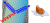 Nonlinear Diffraction in Asymmetric Dielectric Metasurfaces