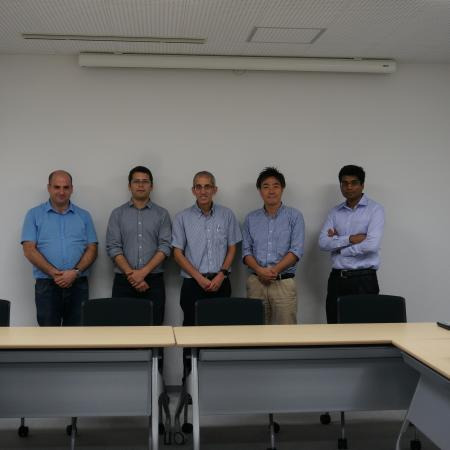 The DIM2SEA research team in Sendai, Japan