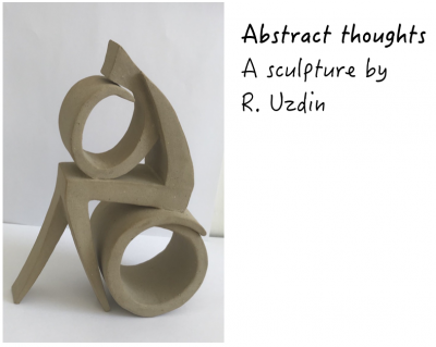 Abstract thoughts - A sculpture by R. Uzdin