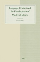 Language Contact and the Development of Modern Hebrew - book cover