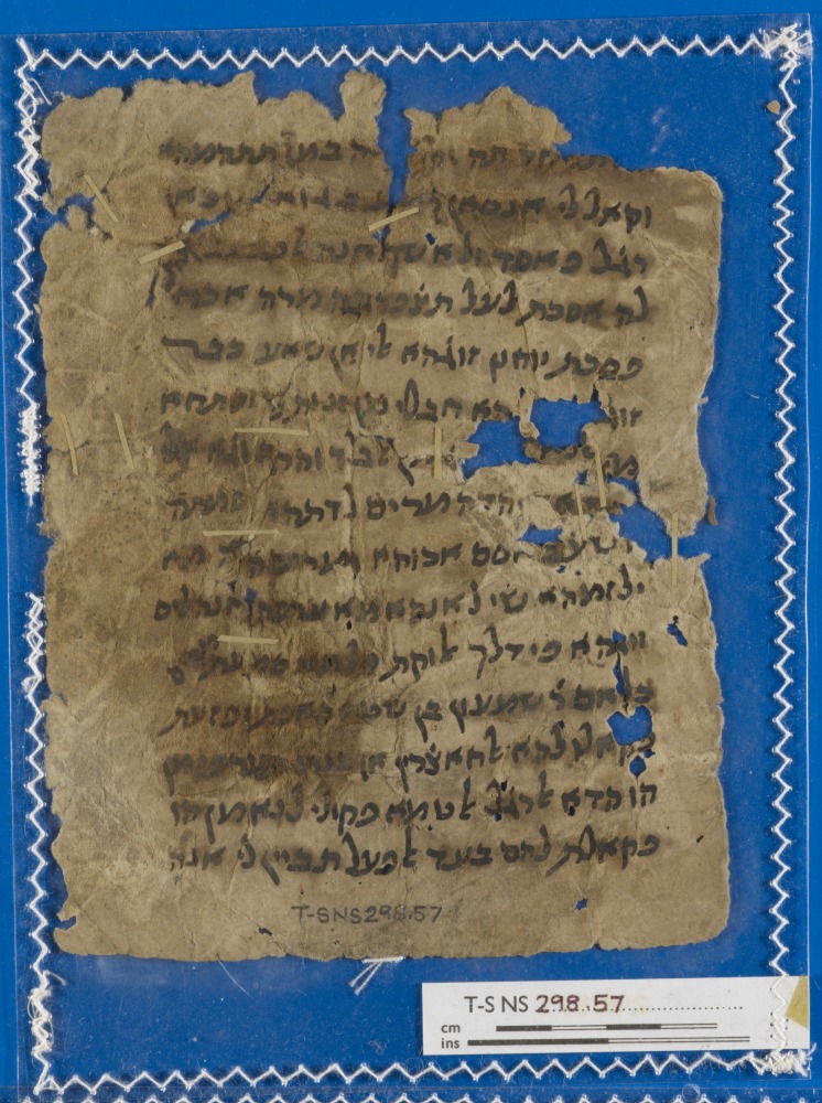 An early Judeo-Arabic fragment of Toledot Yeshu, describing the scene where his mother is questioned regarding Jesus’ parentage