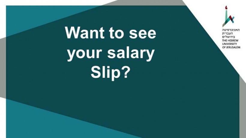 Click here to see your salary slip