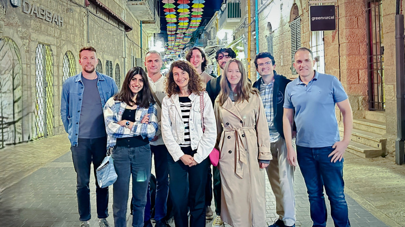 Naama's thesis defence celebration