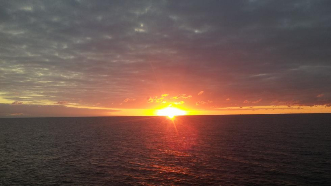 Memories: sunset at the Baltic (Palanga, Lithuania)